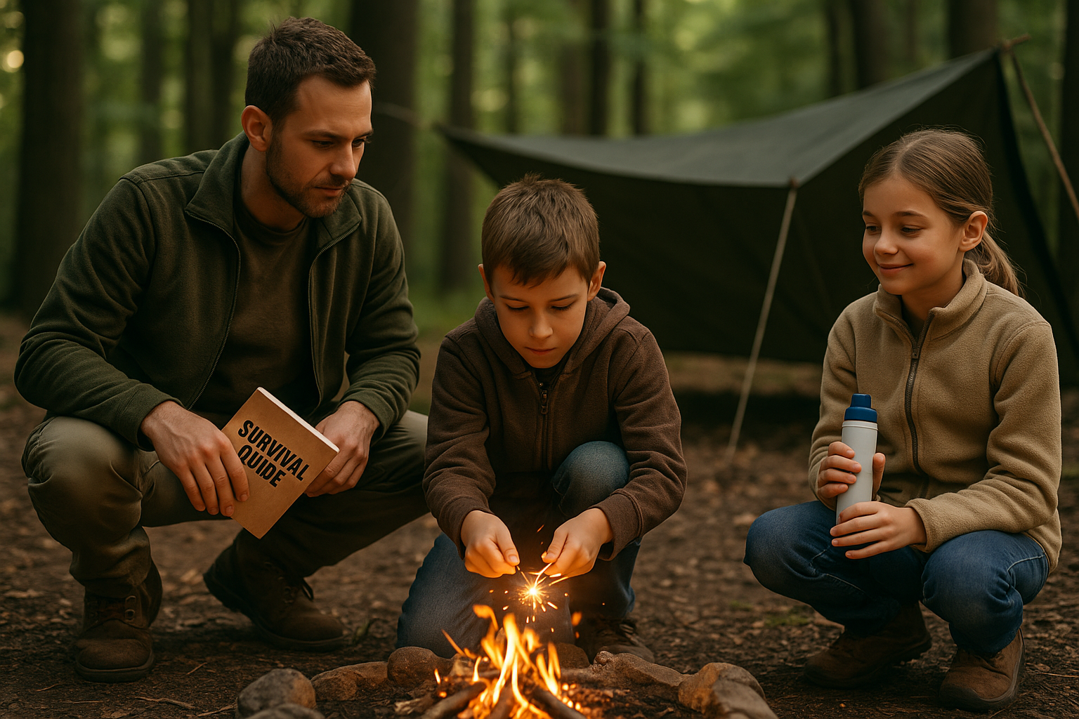 🌲 Survival 101 (1 Full Day)(All Ages and Levels)(Waitlist Open)