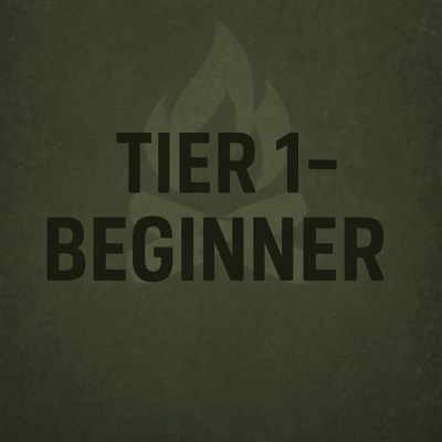 Tier 1 Foundations (Beginner)