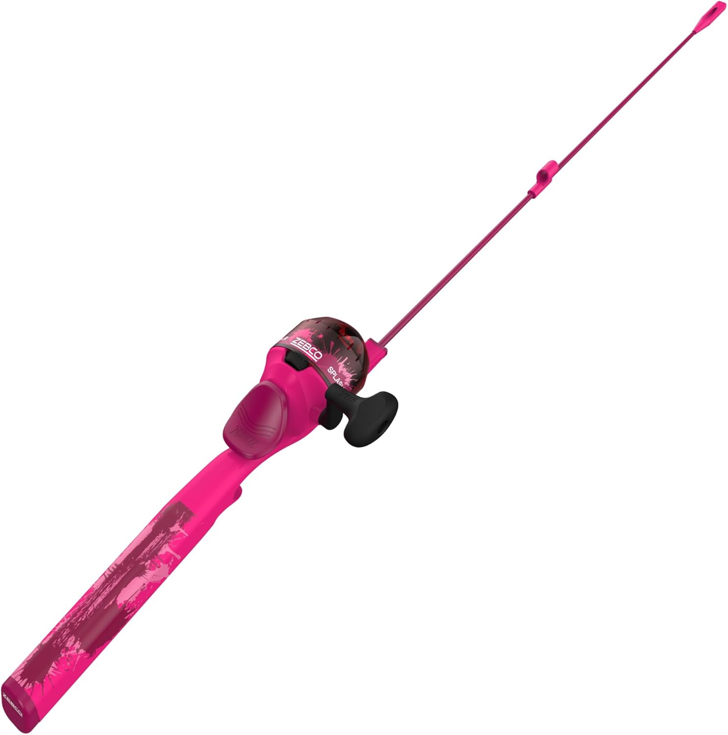 Kids Fishing Pole- Zebco Youth 29-Inch Floating Spincast Reel and Fishing Rod Combo, Size 20 Reel, Pre-Spooled with 6-Pound Cajun Line