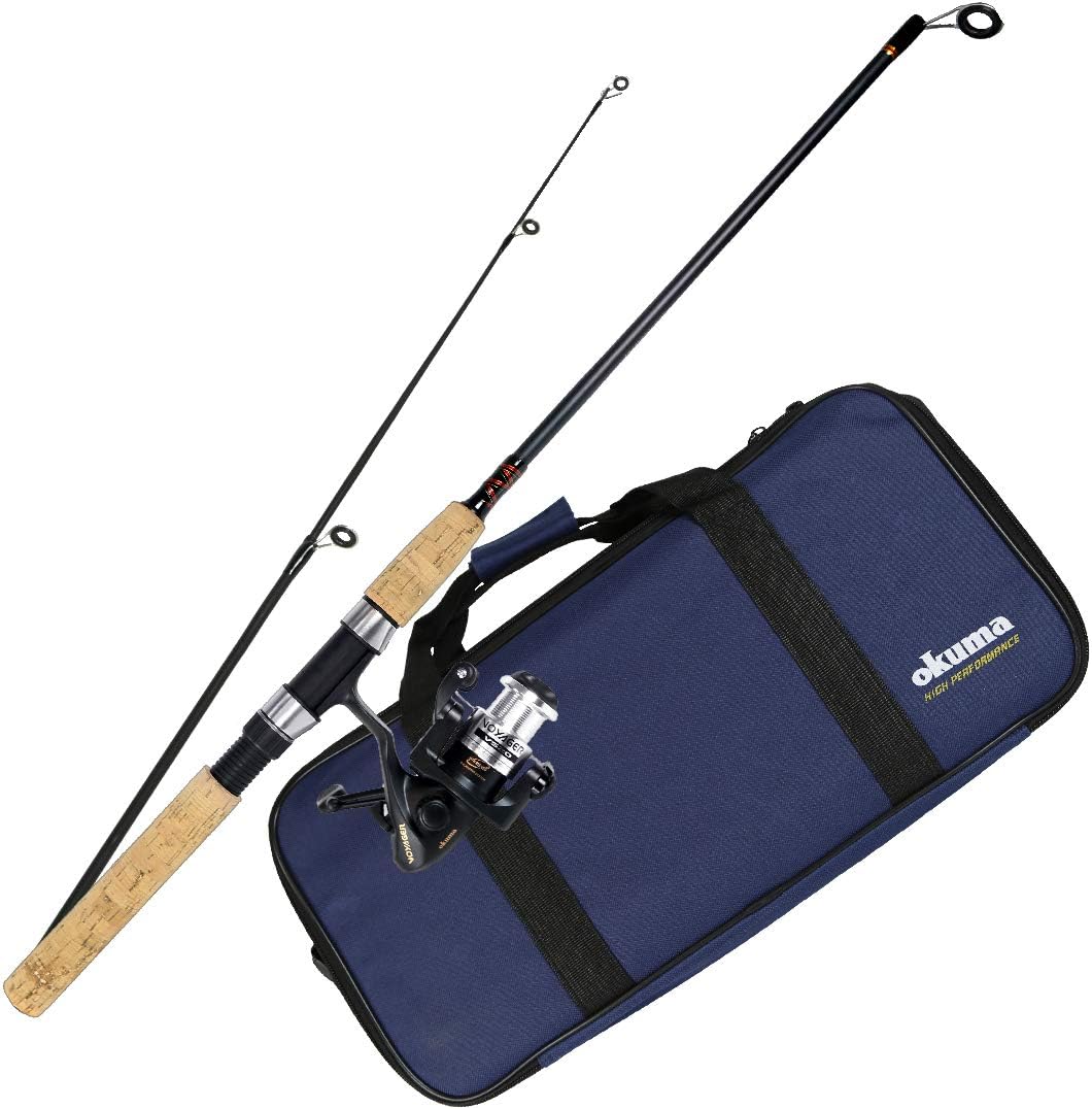 Okuma Voyager Spinning Freshwater Travel Kit, VS-605-20, Blue - Image 2