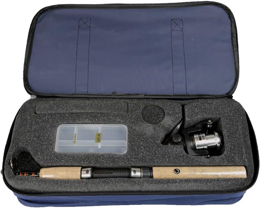 Okuma Voyager Spinning Freshwater Travel Kit, VS-605-20, Blue - Image 3
