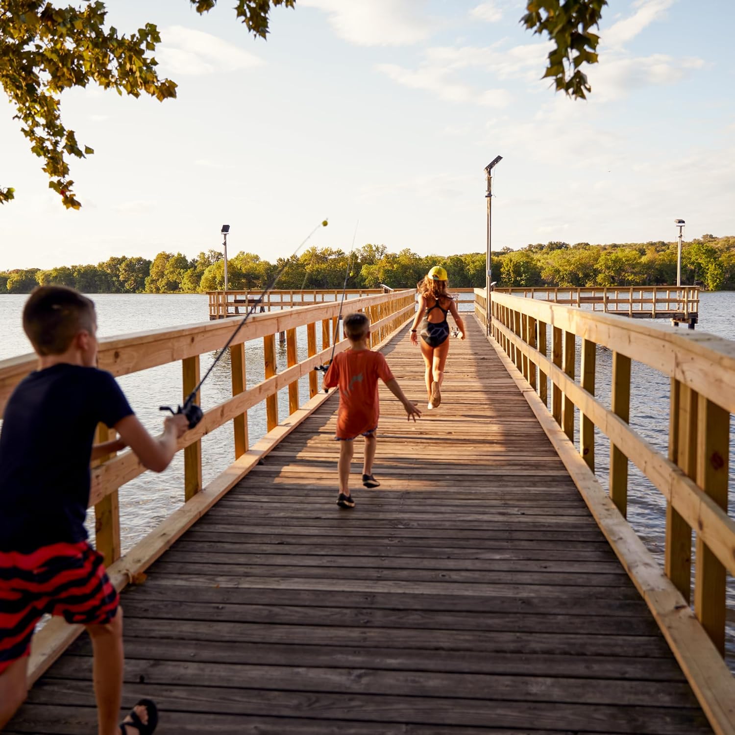 Kids Fishing Pole- Zebco Youth 29-Inch Floating Spincast Reel and Fishing Rod Combo, Size 20 Reel, Pre-Spooled with 6-Pound Cajun Line - Image 4